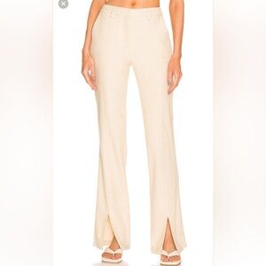 Anine Bing Denmark/Sweden Size 34. US 4/6 NEVER WORN Wool Trouser with slits!